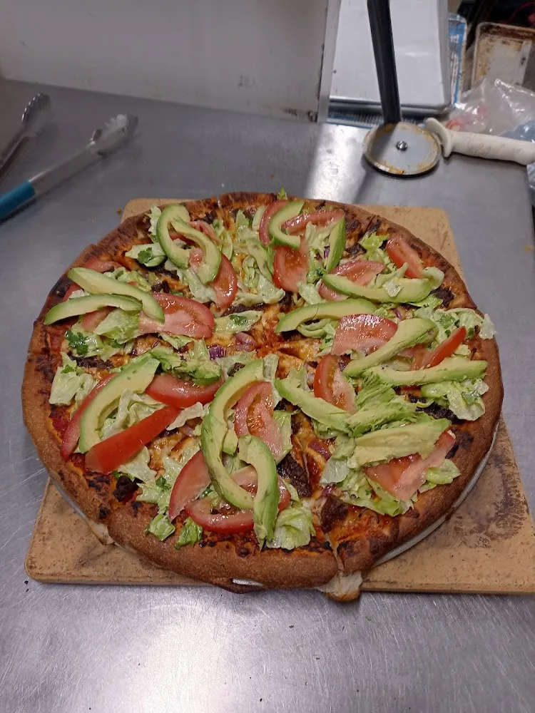 Pizza De Carne Asada